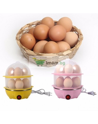 Яйцеварка за едновременно варене на 7 или 14 яйца